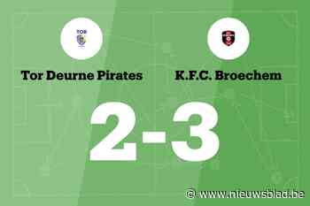 Broechem B wint sensationeel duel tegen TOR Deurne Pirates