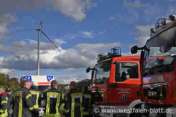 Windrad-Flügel in Langenberg bricht bei Sturm ab