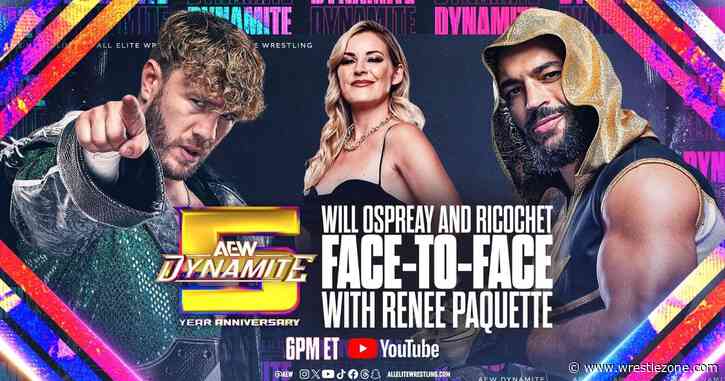 Ricochet And Will Ospreay Interview To Air On AEW’s YouTube Channel