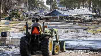 Devastation pictures show beloved gulf island 'completely gone' after Hurricane Helene roared through