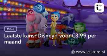 Laatste kans: Disney+ voor €3,99 per maand