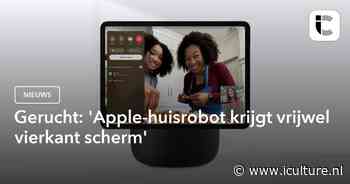 Gerucht: ‘Apple-huisrobot krijgt vrijwel vierkant scherm’