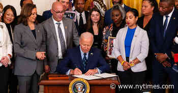 Biden, Eyeing His Legacy, Signs Executive Orders on Gun Safety