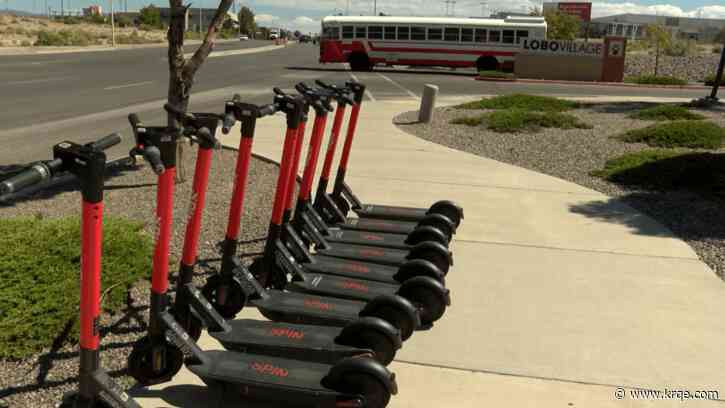 Rental E-Scooters return to Albuquerque