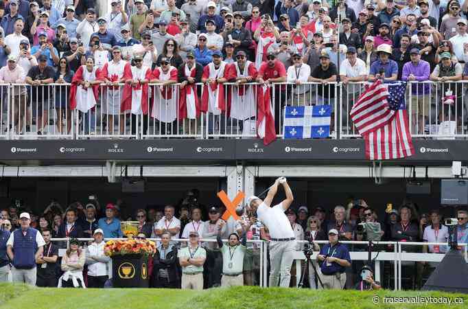 Montreal police make arrest in Presidents Cup golf apparel theft