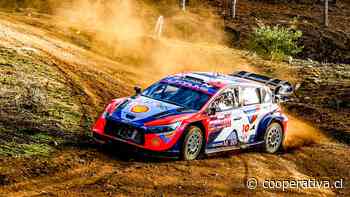 Neuville sufrió y Tänak lideró la primera jornada en el Rally del Biobío