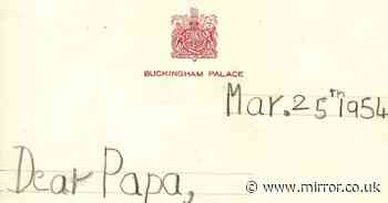 King Charles' note to 'dear Papa' sells for more than £5,000 at auction