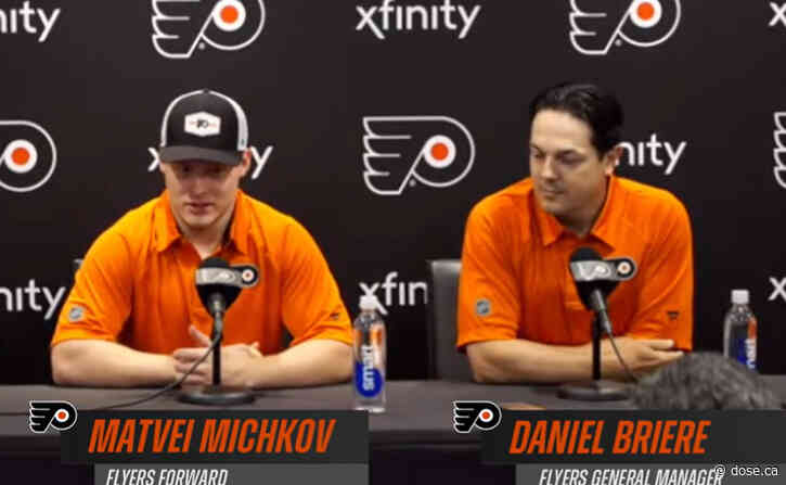 “Matvei Michkov totally arranged to be drafted by the Flyers”