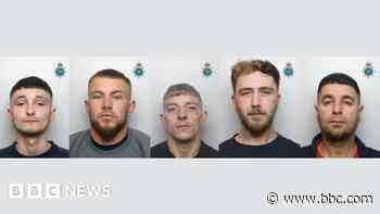 A further six men jailed over UK violent disorder