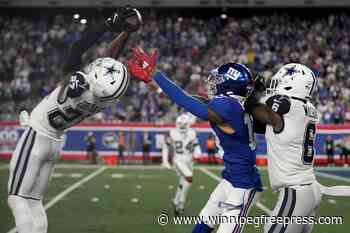 Cowboys’ win over Giants draws 16.22 million viewers, an NFL streaming regular-season record