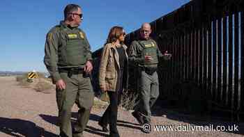 'Border Czar' Kamala Harris finally visits the border wall three years after becoming VP