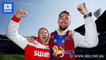 Live: Crowds build in perfect conditions as Swans and Lions face off in historic AFL grand final