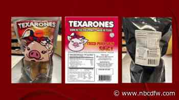 Pork skin products recalled due to undeclared allergen