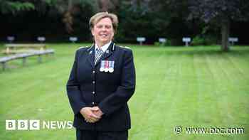 Force's first female chief constable retires