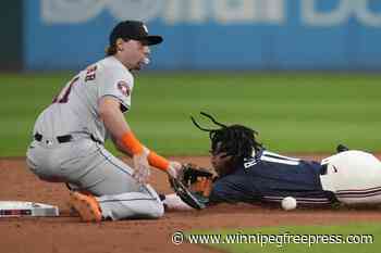 Houston pitchers combine for 3-hitter, Astros down Guardians 5-2 in matchup of AL division champs