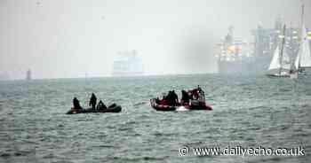 The eventful day a 90kg bomb was detonated in Southampton Water