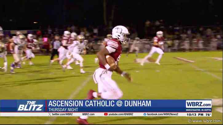 Dunham Tigers take down Ascension Catholic Bulldogs 21-18 in Game of the Week