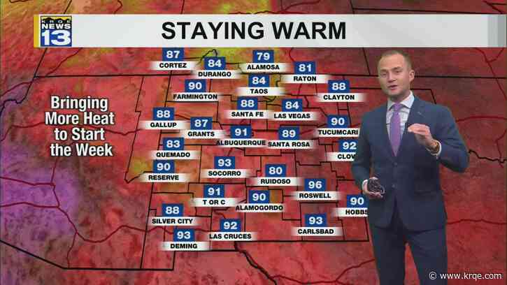 Near-record heat continues into October