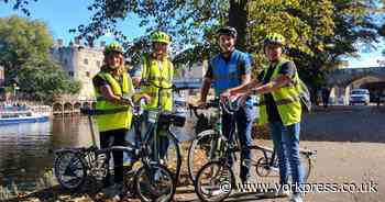 Children urged to stay safe when cycling in York