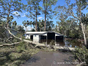 Florida town of Steinhatchee hit with a one-two punch by hurricanes