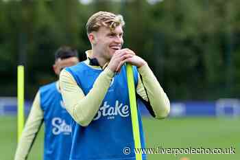 Everton line-ups for Crystal Palace as Jarrad Branthwaite on bench and Jesper Lindstrom starts