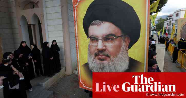 Middle East crisis live: Hezbollah leader Hassan Nasrallah killed by Israel in major escalation of conflict