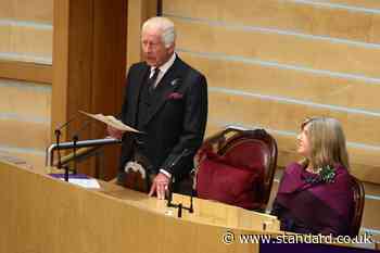 King warns of climate change dangers as he marks 25 years of Scottish Parliament