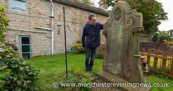 'I've got a 200-year-old grave in my back garden - I don't find it creepy at all!'