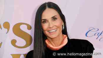 Demi Moore highlights tiny waist in figure-hugging dress for gorgeous new appearance