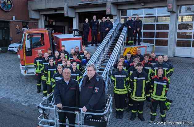 Feuerwehr Kalkar: Ausbildung erfolgreich bestanden - 30 Kameradinnen und Kameraden bestehen den ersten Teil der Grundausbildung