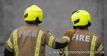 Person treated at scene of huge middle-of-the-night house fire in Vauxhall