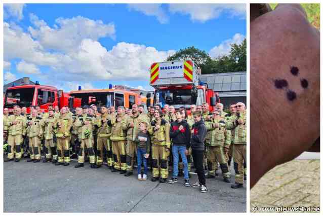 Brandweer Westhoek steunt STIP IT-actie tegen pesten na grootschalige brandoefening in school