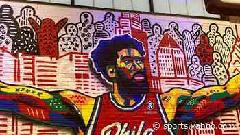 Joel Embiid mural unveiled at ‘In Memory of Arthur' block party