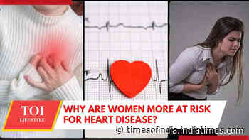 Why are women more at risk for heart disease?