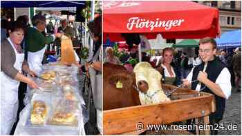 Die Landwirtschaft kommt in die Stadt Rosenheim: Was 50 Meter Topfenstrudel damit zu tun haben