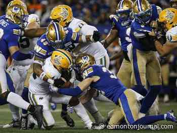 Elks get blitzed by Blue Bombers 55-27; Playoff hopes fading