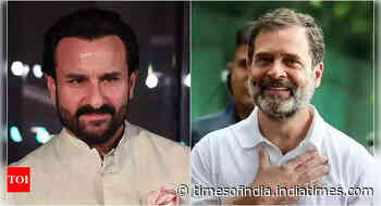 Saif praises Rahul Gandhi as a 'brave politician'