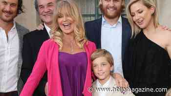 Oliver Hudson's son Wilder, 17, reveals close bond with grandmother Goldie Hawn in rare red carpet appearance