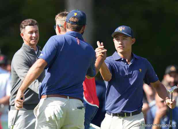 United States takes 8-6 overall lead at Presidents Cup with 3-1 third round