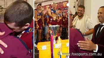 XXXX showers, an Aussie Test star and one EPIC song: Inside Lions’ wild GF celebrations