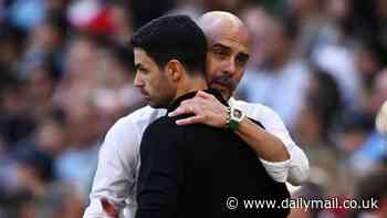 Mikel Arteta responds to Pep Guardiola after Man City boss declared 'war' on Arsenal and asked his former No 2 to clarify his pointed comments after their heated 2-2 draw