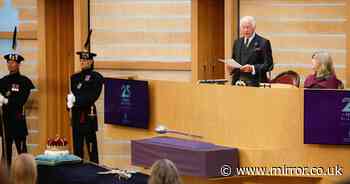 King warns Earth’s climate ‘changing dangerously’ as he marks Holyrood milestone