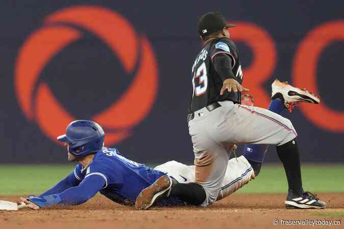 Myers drives in five runs, Marlins limit Blue Jays to four hits in 8-1 romp