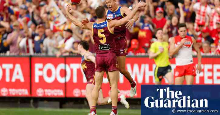 Brisbane bury their AFL demons as stubborn optimism turns into unbridled joy | Jonathan Horn