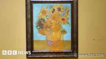 Three charged after soup thrown at Van Gogh paintings