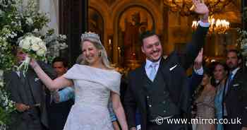 Princess Theodora of Greece finally marries American fiancé after four-year delay from Covid