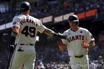 Fitzgerald scores from 1st on throwing error by Liberatore in 8th as Giants beat Cardinals 6-5