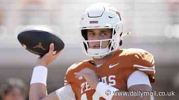 Arch Manning dazzles in No. 1 Texas' blowout of Mississippi State: Peyton and Eli's nephew tosses for 324 yards and two TDs in third win for 'backup'