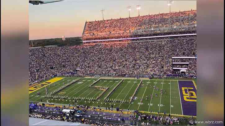 LSU leads South Alabama 21-0 after one quarter of action