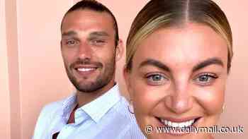 Andy Carroll and Billi Mucklow SPLIT! Footballer announces shock separation two years after 'passing out in bed between TWO blondes during his raucous Dubai stag-do'